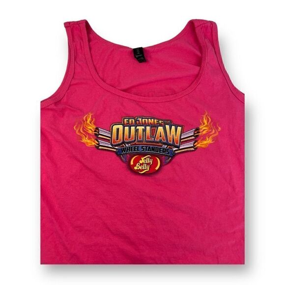 Anvil Ed Jones The Outlaw Wheel Standers Jelly Belly Tank Top Size Extra Large - Picture 5 of 5
